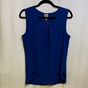 Anne Klein Blue Sleeveless Tank Top